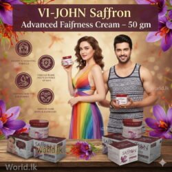 3033c33c9be26bc6ffaedaa10567fa5b.jpg VI-JOHN Saffron Advanced Fairness Cream Rejuvenate vjsm Skin Radiant Glow and Dark Spots – 50 gm