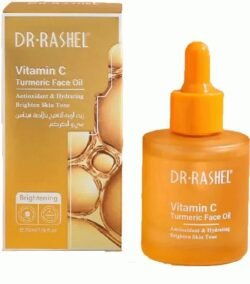 Turmeric Face Oil DR RASHEL Vitamin C Turmeric Face Oil Antioxidant & Hydrating Brighten Skin Tone 35ml vtfo