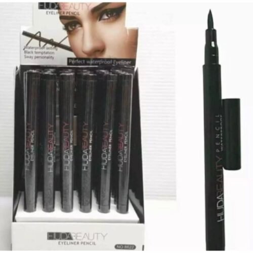 New HUDA BEAUTY 2 in 1 Liquid Eyeliner & Eyebrow Long Lasting Nhle