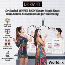 32d933e31186e1b763b1a1a498d94cd1.jpg Dr Rashel WHITE SKIN Serum Mask Sheet With drwm With Arbutin & Niacinamide