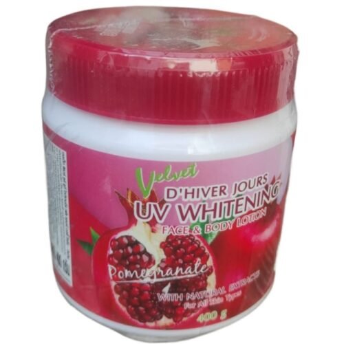 Original Velvet Pomegranate D'hiver Uvpl Jours Uv protected Face & Body WHITENING Lotion Made In Thailand 400g