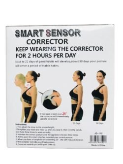 Physician Recommended (ssc) Smart Sensor Corrector | Angle Sensing Vibration | Electronic Back Relief Correction