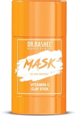 Natural Vitamin C Stick Turmeric Clay DR RASHEL Mask Stick Solid Clay Mask Moisturizing Deep Cleansing Solid Mask Oil Control Facial Clay Mask (drvt)