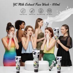 3a8a3c1afe72bf6f7ba1a9d999eb4674.jpg YC Milk Extract Face Whiiitenning Wash – 100ml ycfw