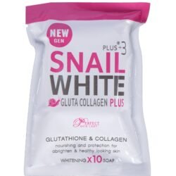 Snail White s3gs Plus+3 Gluta Collagen Plus Soap New 80g