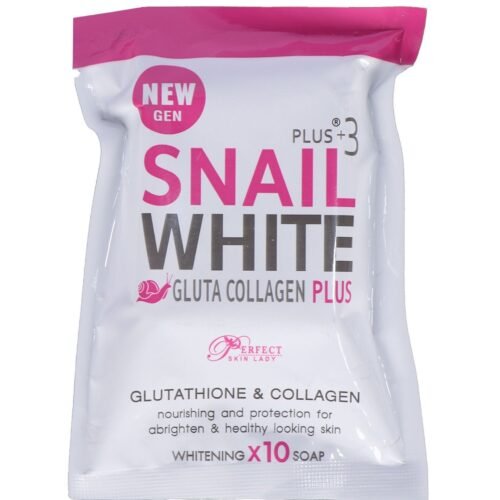 Snail White s3gs Plus+3 Gluta Collagen Plus Soap New 80g