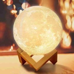 3c1bc173afa1a4adc78297bba3f96f46.jpg 15 cm 3D Moon Touch Sensor Lamp Mlp with Wooden Stand Bedroom Decoration Light Night Lamp Multicolor Birthday Gifts for Boys Girls Friends Lover