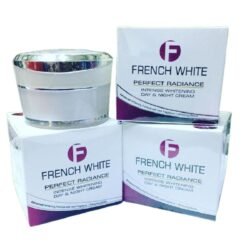 ORIGINAL FRENCH WHITE DAY AND NIGHT CREAM Perfect Radiance Intense 48g Made in FRANCE (fwnc)
