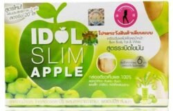 3d32cdf25faa3023ff4fa20a02ed3e1a.jpg Apple DRINKING Natural Fruit SLIMMING Powder IDOL 10dp Slim Drink Weight Diet Block Burn Fat Radiant Skin 10 Sachets THAILAND
