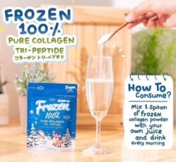 3dd7df6a62ecfb901c2c5a03a48f30ce.jpg DRINKING FROZEN 100% GLUTA Pure COLLAGEN fgrp Tri-Peptide Powder 50,000mg