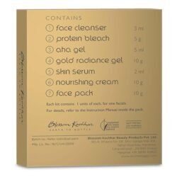 Blossom Kochchar frsn Aroma Magic Gold Facial Kit 7 steps - Single use for All Skin Types