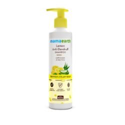 Mamaearth shff Lemon Anti-Dandruff Shampoo with Lemon & aloe Vera for Itchy & Flaky Scalp 250ml