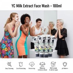 404eeb91e20fe3951182dce935fd1067.jpg YC Milk Extract Face Whiiitenning Wash – 100ml ycfw