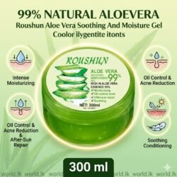 44c64758cda475a82e6eae135f12781e.jpg 300 ML NATURAL 99% ALOEVERA Rasg Roushun Aloe Vera Soothing and Moisture Gel Contained. Softening & Rejuvenation