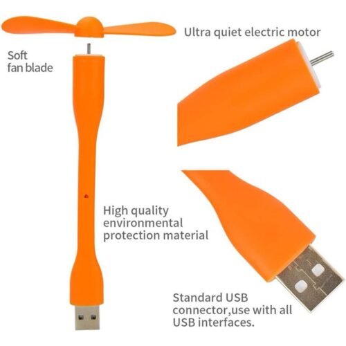 47aba4881efb2a6718db42084260530c.jpg Flexible Mini USB Fan Portable (muf) Detachable Cooling Fan for Pc Power Bank USB Devices Mini Handheld USB Fan