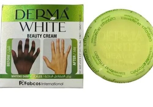 DERMA White Beauty Whitening Cream Der2 Whitens Dark Knuckles, Knee, Underarms, Elbows 20g