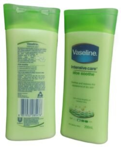 4bf9c363a21ceafafadb8ae36f410d05.jpg VASELINE Intensive Care Aloe Soothe Dry Skin vial Body Lotion 200ml