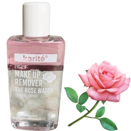Makeup Remover the Rose Water (kmrw) KARITE Eye+Lip Efficiently Removes All WATERPROOF Makeup 180ml