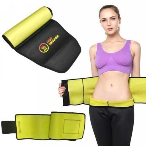 Hot Shaper SLIMMING Belt hssb Sweat Slim Fat Cutter & Burner Unique Hot Belt Free Size for Men & Women