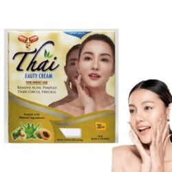 THAI Beauty Night WHITENING Cream thnc, Remove Acne, Pimples Dark Circle, Freckle 30g