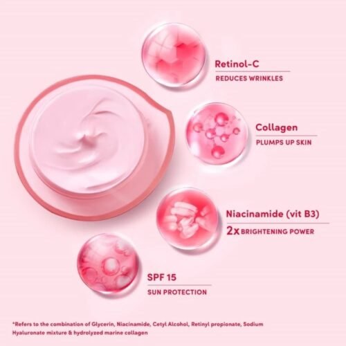 POND'S amiA Age Miracle Retinol COLLAGEN SPF 15 PA++ Day CREAM 50g