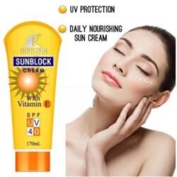 SPF 40 Roushun Sunblock Moisturizing Rsmc Sunscreen Sun Lotion or Sun Cream  with Vitamin E 180 ML