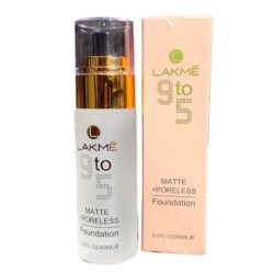 LAKME 9 To 5 Matte + Poreless Liquid Primer Foundation 60 ml lmfn
