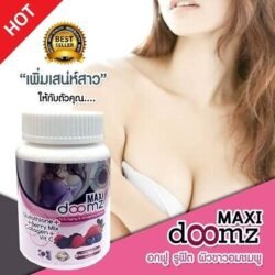 Maxi Doomz Breast MDB Firming Enlargement and Pink Tightening capsules Made in THAILAND