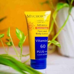 Sunblock SPF 60 Advanced (mc60) My Choice Face and Body CREAM Vitamin E Plus+++ 150g