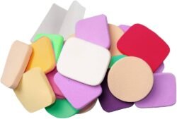 5192458a39109747fb568ce18f41b2b6.jpg HIGH Quality Soft Makeup Beauty (20pcs) Sponge 20 Pcs Beauty Blender Powder Puff Sponge β Multicolor