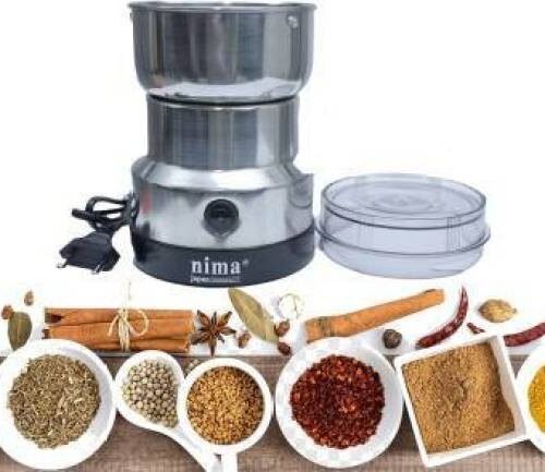5209a396382237488a258b53db57d33f.jpg NIMA Electric Grinder Stainless Steel Coffee Grinder-Bean-Nuts & Spices- High Speed