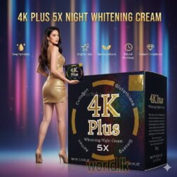 Original 4K Plus 5X Night Cream Made in Thailand 4KP Alpha Arbutin/Kojic Acid: Used for skin whiI-tening and brightening.