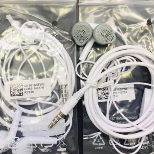 5776e0480d8afdb04ba546def5bf1893.jpg Samsung ® High Quality Sound Hand Free Headphones Shqs / In-Ear Headset / Earphones Universal 3.5mm jack with Mic Compatible with All Android Smartphone Call / Answer