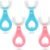 58c6c2c5181b0dfd062fcb04035ab0ae.jpg CIBZ U Shaped (uskt) Toothbrush for Kids Manual WHITENING Toothbrush Silicone Brush Head for Kids Children Infant Toothbrush for 2-6 Years Mouth-Cleaning