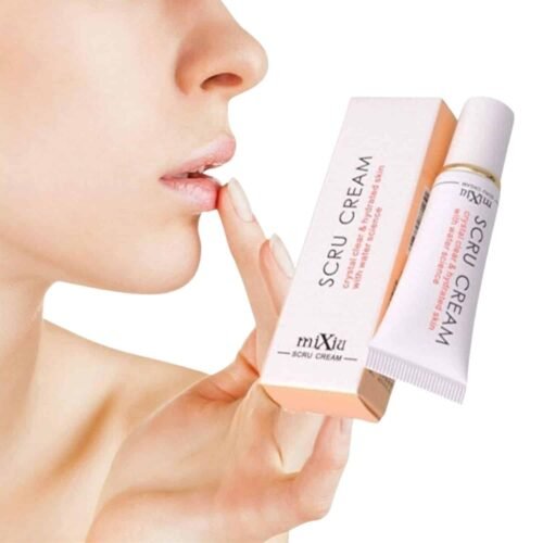 SCRU CREAM / Lip Balm for Remove Dead Skin and Lip Care Exfoliating Scrub