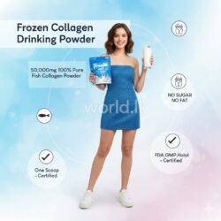 598bff9992c80acc9ccd01a59d3215dd.jpg DRINKING FROZEN 100% Gluta Pure Collagen fgrp Tri-Peptide Powder 50,000mg