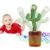 5a4eb3b83b9517e3b2adfedfc09aaf50-1.jpg Large RECHARGEABLE Cactus Plush Dancing Toy Tree Singing (dtsc) Talking with Electric 120 Songs Dance and Twist Luminous Recording Learning to Speak Lighting Tongue