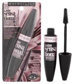 Made in USA Maybelline Lash Sensational Luscious Washable Mascara, Blackest Black lslw