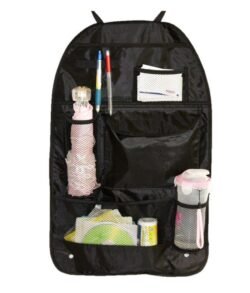 Car / Vehicle Back Seat Storage Bag / Multi Pocket Organizer Adjustable Seat Strap (cbso)