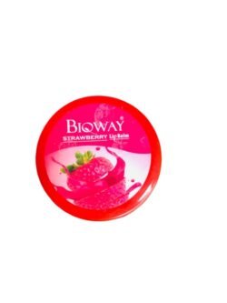 Bioway byd Strawberry Lip Balm for Soft & Pink Lips Rehydrates Dry & Cracked lips 10g