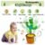 5d76bb2b8dfe889ec576a961469cf7fd-1.jpg Large RECHARGEABLE Cactus Plush Dancing Toy Tree Singing (dtsc) Talking with Electric 120 Songs Dance and Twist Luminous Recording Learning to Speak Lighting Tongue