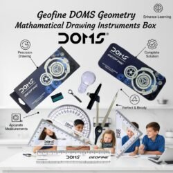 5f6c9574cb989fc27842c071a4593dd4.jpg DOMS Geofine Mathematical Drawing Instruments Geometry Box dgmt
