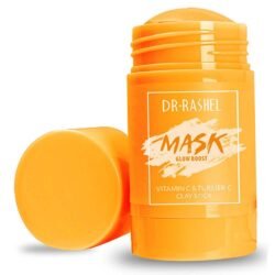 Natural Vitamin C Stick Turmeric Clay DR RASHEL Mask Stick Solid Clay Mask Moisturizing Deep Cleansing Solid Mask Oil Control Facial Clay Mask (drvt)