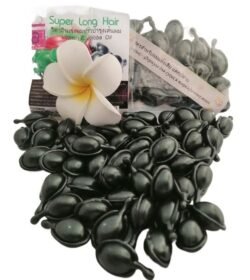 Natural Jojoba Oil HERBAL SUPER LONG HAIR Capsules slhc Treatment for Hair Growth with Vitamin E and for repair dried or damaged hair Made In THAILAND 50 Pcs