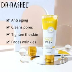 DR RASHEL Product New 24K Gold Anti-Aging Tighten The Skin Deep Cleaning WHITENING Face Wash 100g dr2k