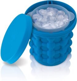 Silicone Magic [icmg] Ice Cube Maker Genie Tray Molds Saving Ice Bucket Saving Space Cold Drink Home Tool 120 Ice cubes