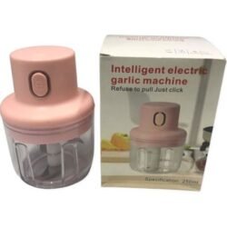 67960c4e1544abd9aaee6aa05bec3593.jpg Intelligent Electric Garlic Machine Garlic Cutter With Multifunctional Fruit Vegetable Food Chopper Iegm