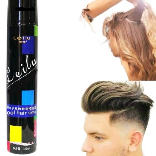 67ac43eb871235ebac9aaaebcf36e9cf.jpg Leilu (lhh3) Hair Spray for Men & Women Cool Hair Spray 320ml