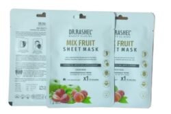 68e3e0f3dd2c84d35c058d6c3c9d9550.jpg DR RASHEL Mix Fruit Sheet Mask with Serum WHITENING mfsm Mask for Women and Men