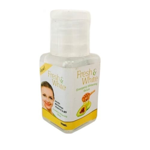 69fdcee9f803722d73b568d2ddee56b6.jpg Fresh and WHITE Arbutin Milk Extract (fws) Vitamin E & B5 Serum - 30ml